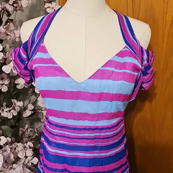 Nanette Lepore Cold Shoulder Dress - Picture 4 of 14